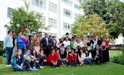 Participantes del proyecto &quot;As&iacute; dicen mis abuelos&quot;. 