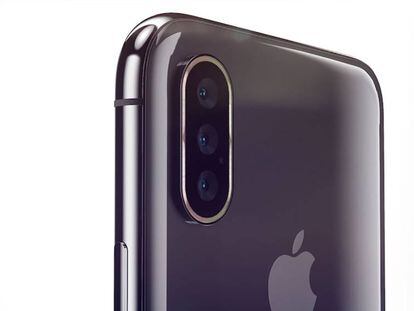 El iPhone 9 podría estrenar una triple cámara de fotos