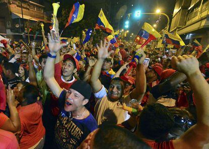 Celebraciones en Caracas.