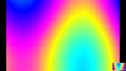 El virus LSD hacía honor a su nombre y, tras bloquear el ordenador, mostraba en la pantalla un lisérgico baile de colores.
