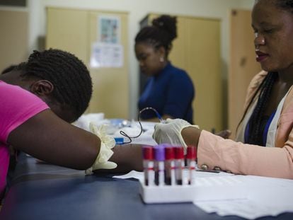 Uno de los centros dedicados al análisis y tratamiento del VIH en Blantyre, en el sur de Malawi.