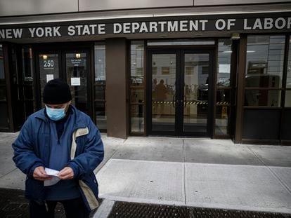  Oficina del Departamento de Trabajo en Nueva York.