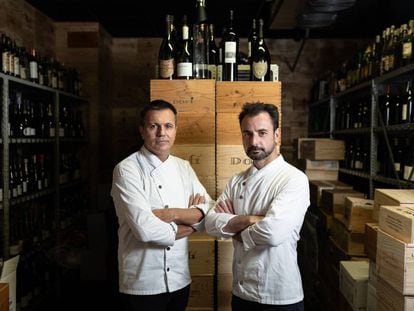 Oriol Castro i Eduard Xatruch, cuiners i propietaris del restaurant Disfrutar. 