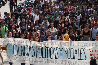 Protestas en la UNAM