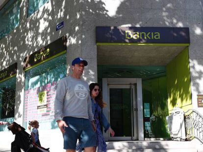 Bankia, el valor más inquieto ante el debate de investidura