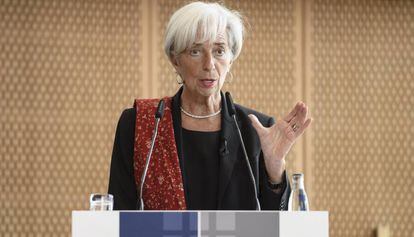 La actual directora del FMI, Christine Lagarde