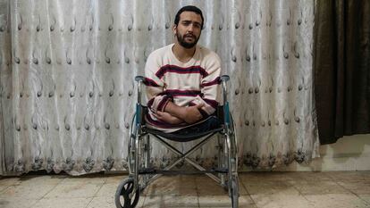 El yihadista ceutí Zuhair Ahmed Ahmed, en la cárcel de Hasaka (Siria), en 2021.