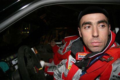 Nani Roma, durante el Rally de Barcelona en 2005.