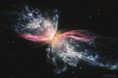 La nebulosa planetaria Mariposa, captada por el 'Hubble'.