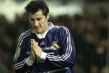 Suker, durante su etapa con el Real Madrid