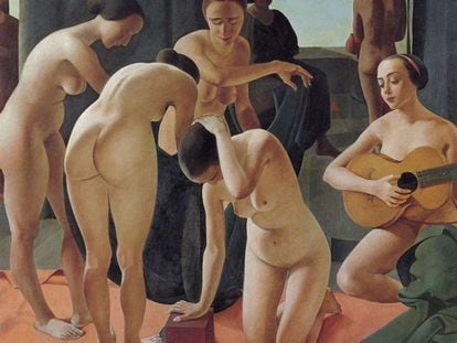 'Concierto' (1924), pintura de Felice Casorati.