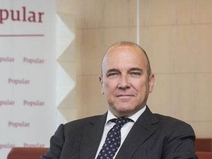 El nuevo consejero delegado de Banco Popular, Pedro Larena.