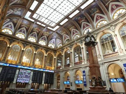 En la imagen, la Bolsa de Madrid.