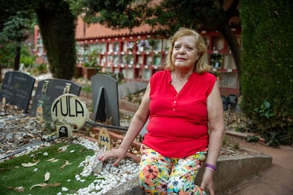 Assumpta Padró, gerente del cementerio de pequeños animales.