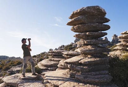 El tornillo del Torcal de Antequera, en Málaga.