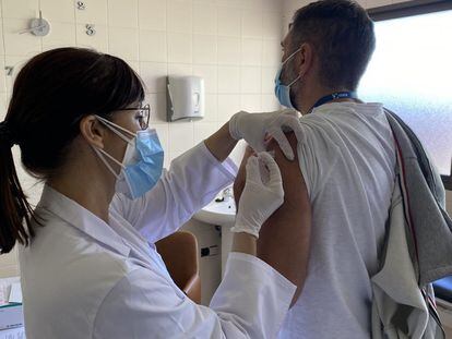 Campaña de vacunación de la gripe en Castilla-La Mancha.