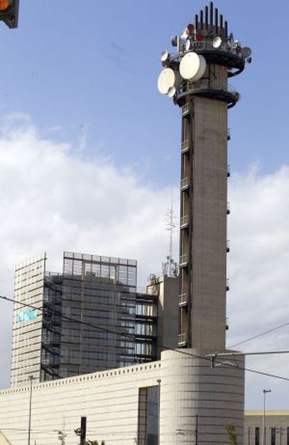 El edificio central de R&agrave;dio Televisi&oacute; Valenciana.