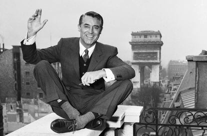 Cary Grant en París en 1930.