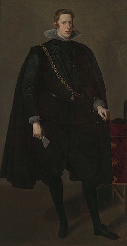 Retrato de Felipe IV, de Diego Velázquez (1624). Imagen de la página web del Metropolitan Museum of Arts