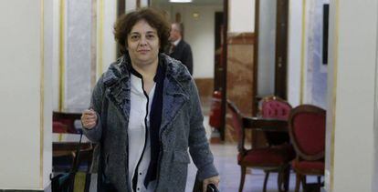 La vicepresidenta cuarta de la Mesa, Gloria Elizo.