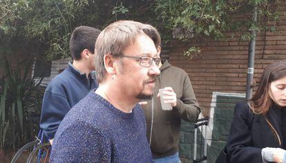 El coordinador general de Catalunya en Comú, Xavier Domènech.