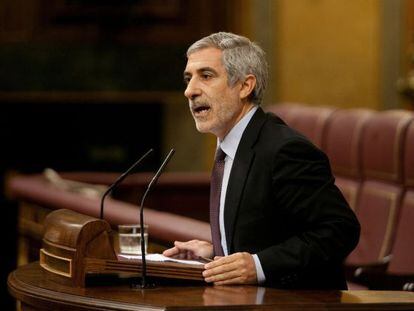 El diputado de IU en el Congreso, Gaspar Llamazares