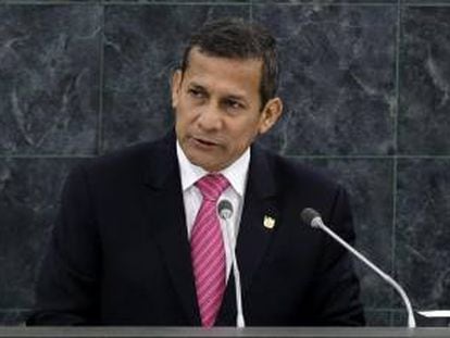 En la imagen, el presidente de Perú, Ollanta Humala. EFE/Archivo