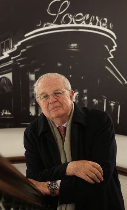 Enrique Loewe Lynch, fotografiado en la tienda de la firma de la madrileña calle Serrano, el pasado lunes.