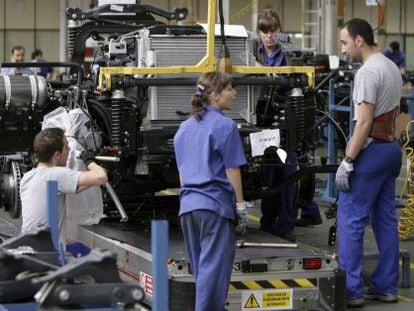 En la imagen, la planta de Iveco Espa&ntilde;a, perteneciente al grupo italiano Fiat.
