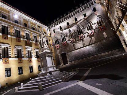 Sede del banco italiano Monte dei Paschi de Siena. 