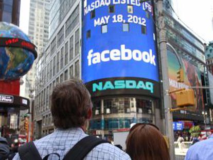 La sede de Nasdaq da la bienvenida a Facebook