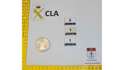 Joyas incautada spor la Guardia CIvil en el norte de España el 12/01/2024