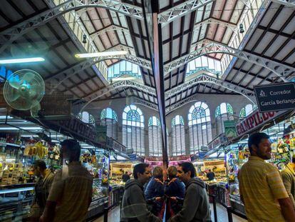 El Mercado Central de Valencia.