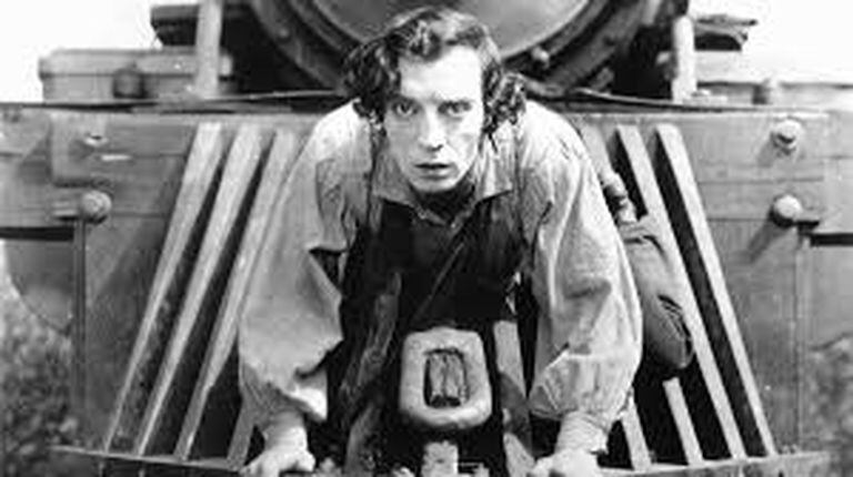 Buster Keaton en 'El maquinista de la General' (1926).