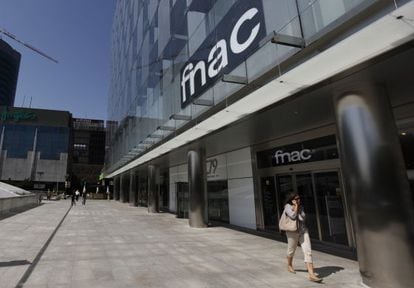 Tienda de la FNAC situada en el paseo de la Castellana de Madrid