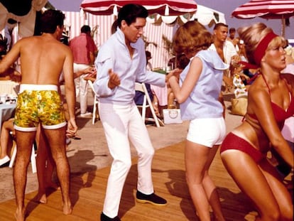 Elvis Presley moviendo el culo en 'Girl Happy'