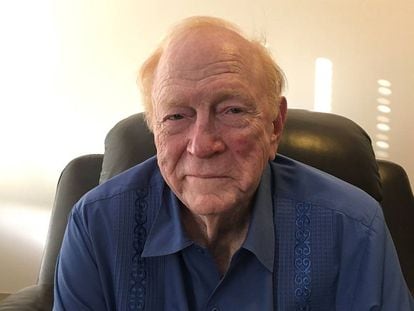 Paul McCaghren durante la entrevista en la residencia de ancianos en la que vive en Dallas.