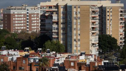 Bloques de pisos de San Pablo en Sevilla.