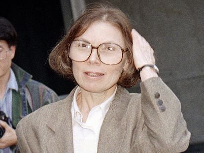 La escritora Janet Malcom, en una imagen de 1993.