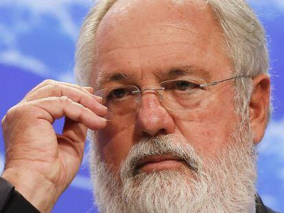 Miguel Arias Ca&ntilde;ete, comisario europeo de Clima y Energ&iacute;a. 