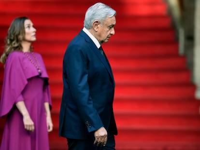 López Obrador, en la presentación de su segundo informe de gobierno.