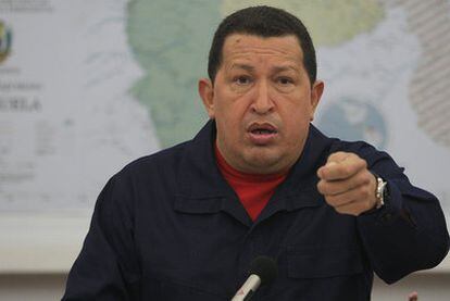 Hugo Chávez.