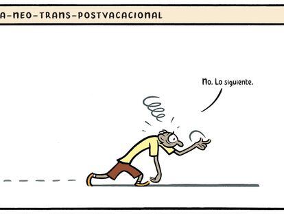 Trampantojo: Síndrome postvacacional