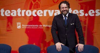 El barítono Carlos Álvarez en el Teatro Cervantes.