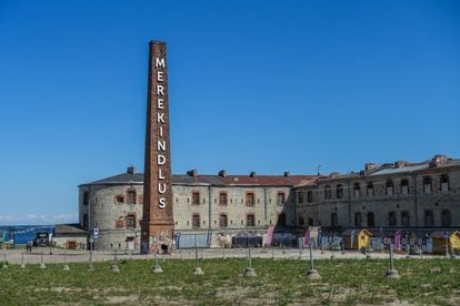 El Museo Paterei, en una antigua cárcel soviética rehabilitada en Tallin (Estonia).
