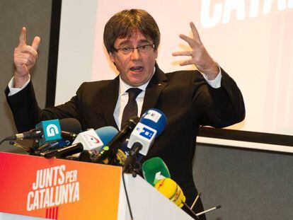 El PP recurre ante el Constitucional la candidatura de Puigdemont a las europeas