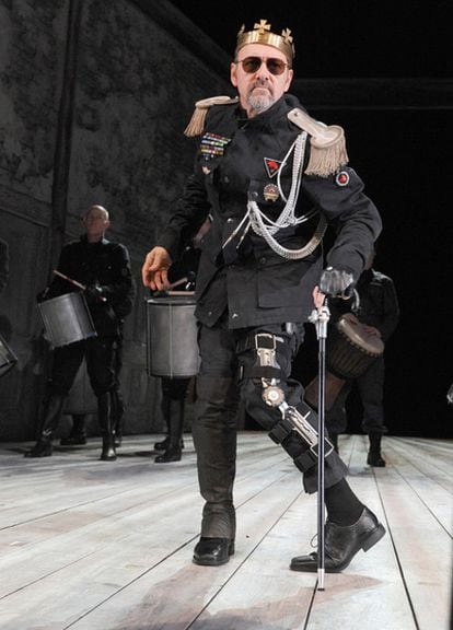 El actor Kevin Spacey, en su papel del rey Ricardo III.