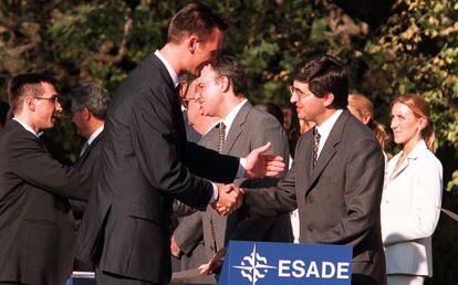 Iñaki Urdangarin, el día de su graduación en ESADE.