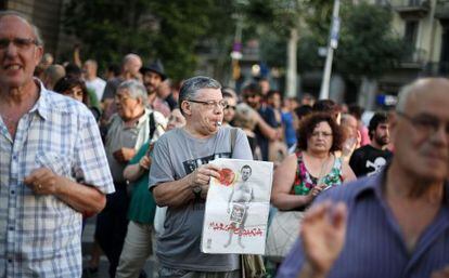 Concentraci&oacute;n ante la Delegaci&oacute;n del Gobierno. 