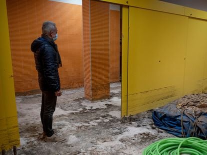 Campillos/Málaga/15-01-2021: Instalaciones de la piscina municipal de Campillos, localidad malagueña declarada zona catastrófica tras unas riadas en 2018.FOTO: PACO PUENTES/EL PAIS